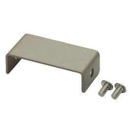 Takasho Fence Fittings Beautiful Wood Ok Border Fence Straight Line Connection Fittings Approx. Width 5.1 cm x Height 2.5 cm Stainless Color Privacy Outdoor Easy Assembly Steel BEW-K01