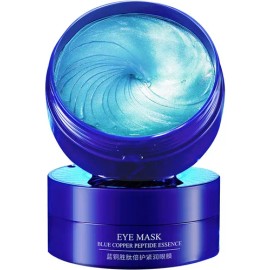 Parches Hidrogel Ojos Péptidos Elimina Ojeras Cobre Azul