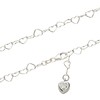 NKlaus 1732 Women's Anklet 925 Sterling Silver Width 4.4 mm
