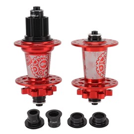 Bike Hub 6 Claw 6 Bearing 32H 72 Clicks 8 to 13 Speed Aluminum Alloy Mountain Bike Hub Bearing Red