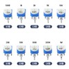 Glvaner Variable Resistors, 500-1M ohm, Set of 100, Potentiometer, Semi-Fixed