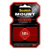 Scotch Extreme Mounting Strips, Double-Sided Heavy Duty Tape, 8 Strips,