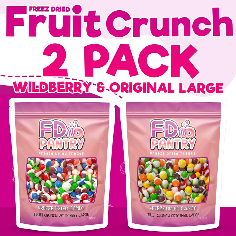 Freeze Dried Candy Variety Pack | 2 Pack, 2 Pound