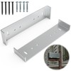 Fixirons Metal Mailbox Mounting Bracket Large for mailboxes with 8”