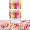 Brillo Labial Transparente Incoloro 12 Piezas Sabor Fruta – Wakauto