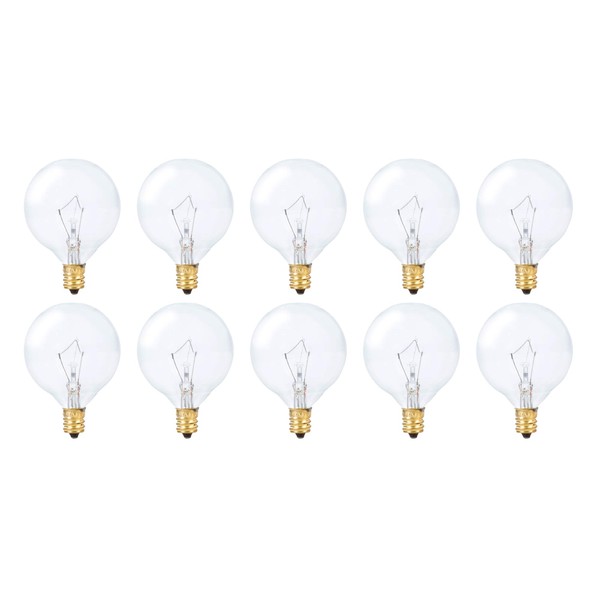 Simba Lighting Small Globe G16.5 Round Bulb 40W E12 Candelabra