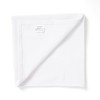 Accent Home 100% Cotton White Napkins, Delicate Cloth Napkins for
