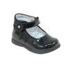 COQUETA Zapatos Primeros Pasos para Niña Fabricados En Charol Negro