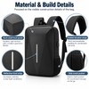 Hard Protective Backpack for Starlink Mini Storage – Black Water-Resistant