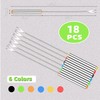 Cptoion 18 Pack Stainless Steel Fondue Forks, 9.3 In, 6