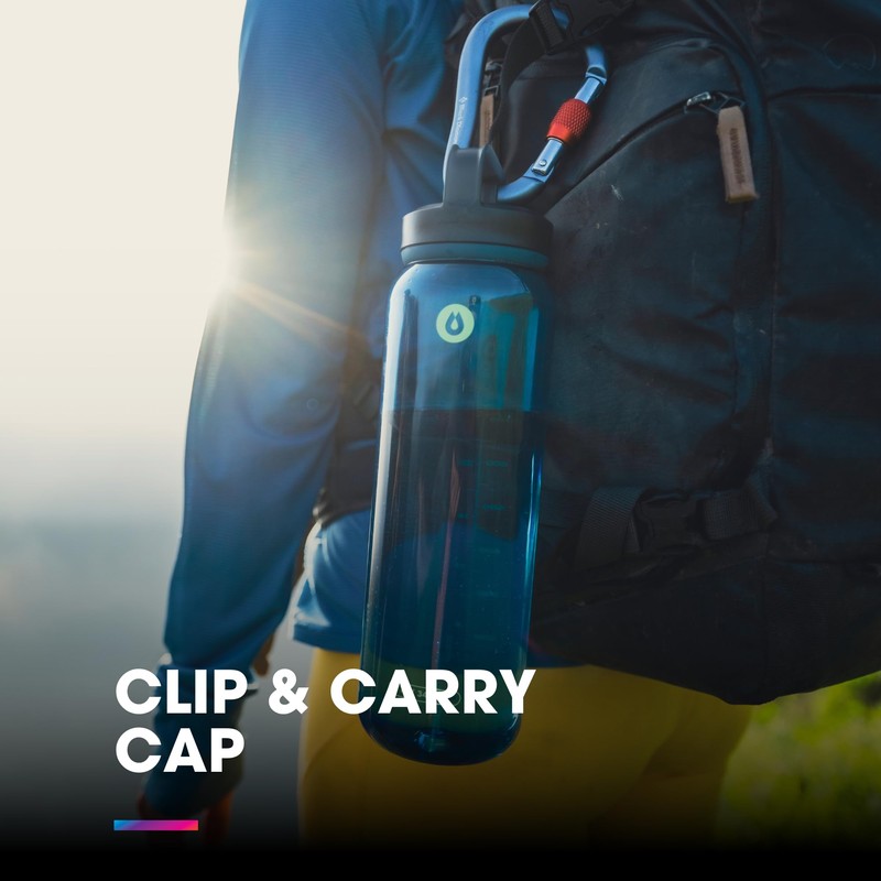 HydraPak Recon - 50% Recycled Plastic Water Bottle, Eco Friendly