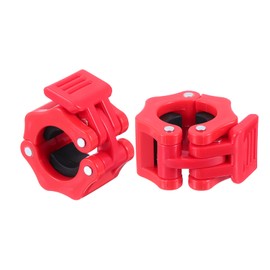 QUARKZMAN Dumbbell Clasps, 25 mm Quick Release Barbell Weight Clamps Clasps for Weightlifting Fitness Training, 2 Sets