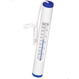 Swimming Pool, Spa Hot Tub Bath Thermometer, 6' White with String Cord