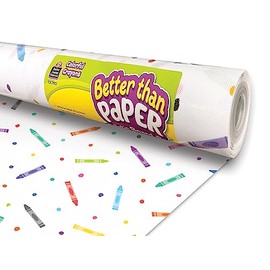 Teacher Created Resources Colorful Crayons Better Than Paper Bulletin Board Roll