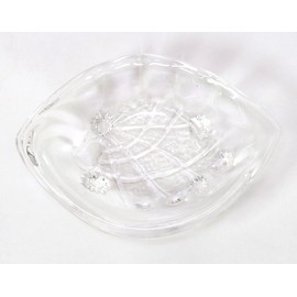 Seiki Abalone Mori Plate, Transparent Nozoki, HC Coated [4.3 x 3.1 x 1.1 inches (11 x 8 x 2.9 cm)] Acrylic Resin (7-572-12), For Restaurants, Inns, Japanese Tableware, Restaurants, Commercial Use
