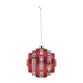 Alessi Arch ESA06 6 - Design Hand Decorated Glass Christmas Ornament
