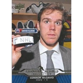 2015-16 Upper Deck Hockey Connor McDavid Collection #CM3 Connor McDavid Rookie Card RC Hockey Card