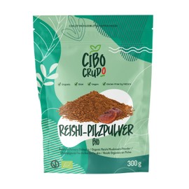 Reishi Mushroom Powder Organic Natural and Pure 300 g Rich in Antioxidants and Anti-Inflammatory Agents Ganoderma Lucidum Mushroom