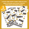 Newwiee One Happy Dude Birthday Party Tablecloths 51 x 108