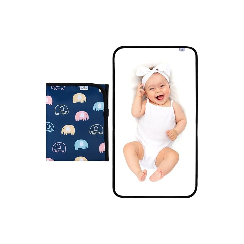 Baby Portable Nappy Changing Mat – Foldable Travel Wipe Clean