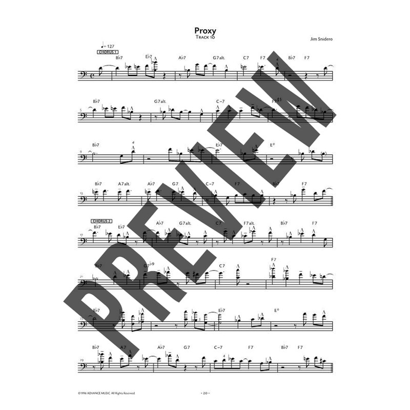 Jazz Conception for Trombone Book and CD