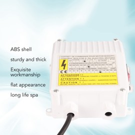 Household Pump Control Box Submersible Suction Deep Well Pump Controller Bulit in Thermal Circuit Breaker (1100W US Plug 110V)