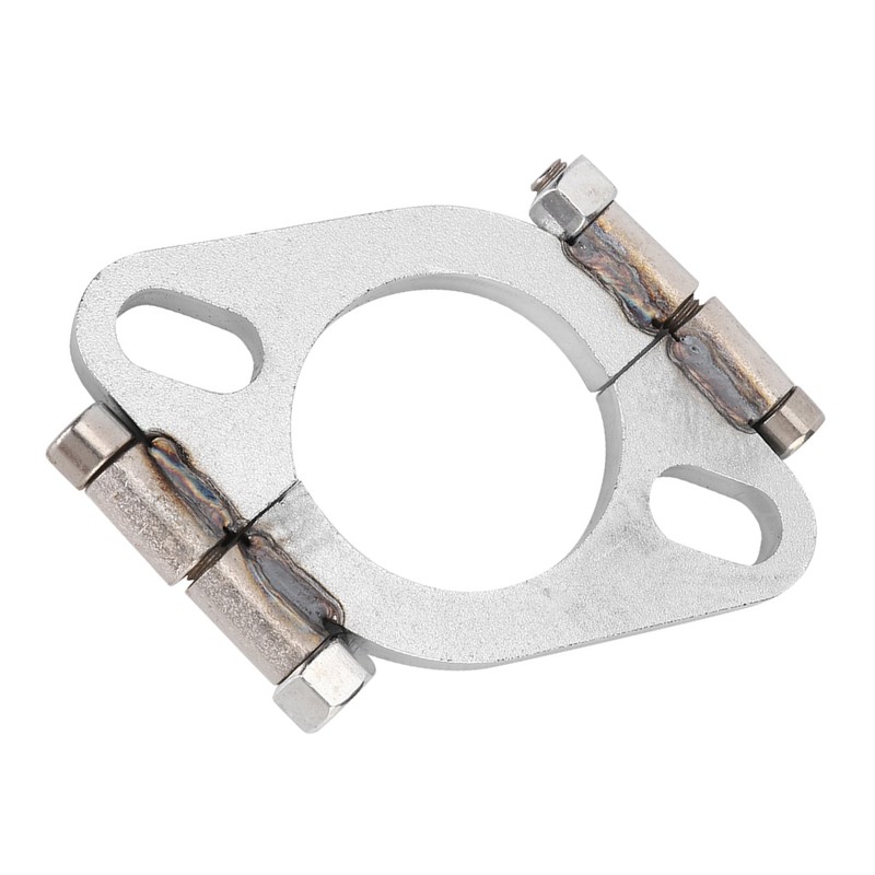 2inch Flat Oval Split Repair Exhaust Flange Replacement Accessory