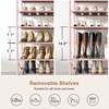 UNITSTAGE 8-Tier Tall Shoe Rack Organizer Shoe Storage for Entryway