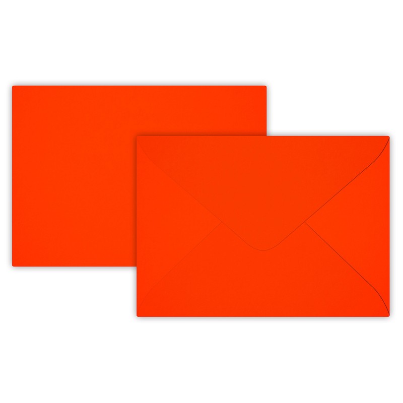 Envelopes B6 DIN 12.5 x 17.6 cm Neon Pink Pack
