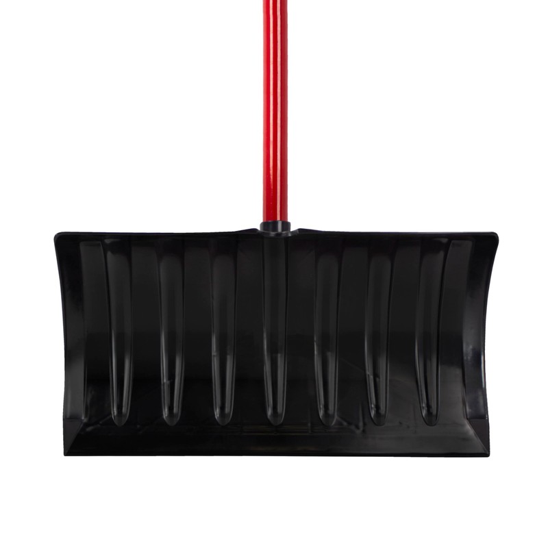 ERA Infinity Snow Shovel — 21-inch Pusher-Style Blade, Red/Black
