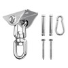 Lunyloer Heavy Duty Swing Hangers 360° Swivel Hooks with Screws,
