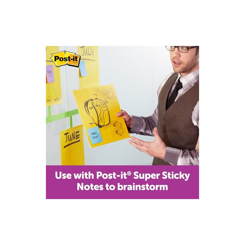 Post-it Super Sticky Big Notes, 11 In x 11 in,