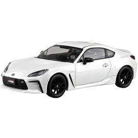 AOSHIMA 1/32 Easy Plastic Snap Kit No. 10-CW Toyota GR86 2021 Crystal White Pearl Pre-colored Plastic Model (Automobile)