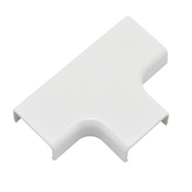 Legrand Wiremold C51 Cordmate II T Fitting Cord Cover, Organizer for Wall, Holds Up to 3 Cords or Cables, White (1 Pack)