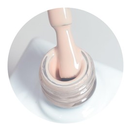 FANNEST One Step Gel Nail Polish 3 in1 No Need Base and Top Coat,Nude nail polish Soak Off LED Gel Nail, 0.5 Fl Oz Gift for Women(Khaki)