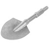 XtremepowerUS 1-1/8" Hex Shank 5" Shovel Width Construction Clay Spade