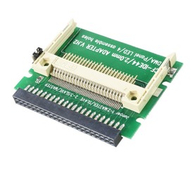 suckoo CF Memory Card to Laptop 2.5 IDE Female SSD Adapter Card CF 50Pin to 2.5 IDE 44Pin Expansion Board Converter 180 Degree Green