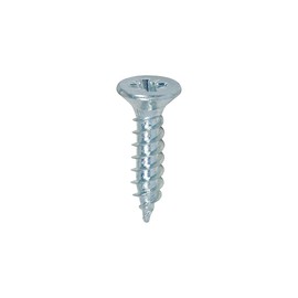 TIMCO Twin-Threaded Woodscrews - PZ - Double Countersunk - 8 x 3/4 - Zinc - Box of 200