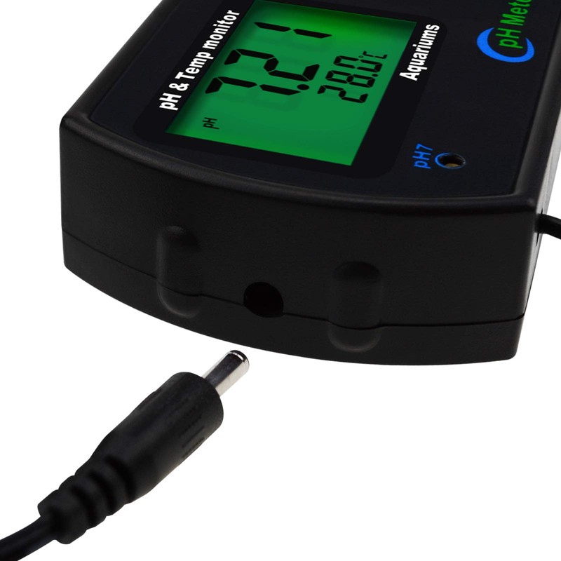 2 in 1 Combo pH & Temperature Meter Water Quality