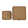 Deco 79 Rattan Handmade Decorative Box Woven Rattan Decorative Keepsake