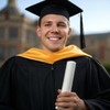 Cappe Diem Master's Graduation Hood GOLDEN YELLOW: Master of Science