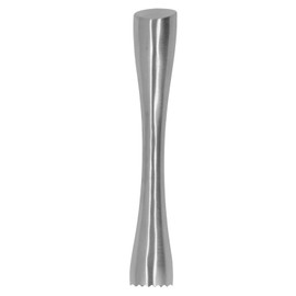 Stainless Steel Cocktail Muddler Food Grade Ergonomic One Piece Forging Drink Muddler for Kitchen Bar Long Handle