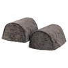 Classic Home Store Crushed Velvet Chenille Pair of XL Round