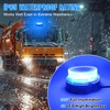 I LITTON Blue LED Beacon Strobe Light, 16 Modes, 48
