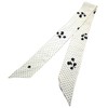 GIMIRO Elegant Ladies Silk Scarf 140 x 9 cm Polka