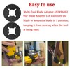 692496002 Blade Adapter Multi-Tool For RID-GID JobMax Ridgid Multi-Tool Head