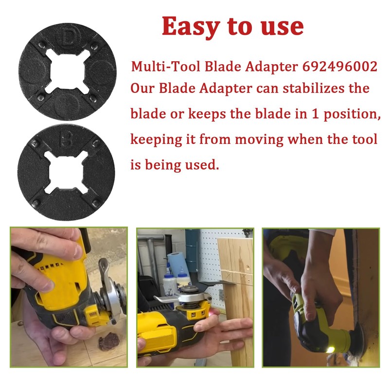 692496002 Blade Adapter Multi-Tool For RID-GID JobMax Ridgid Multi-Tool Head