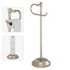 BESy Toilet Paper Holder Free Standing Bathroom Toilet Tissue Holder
