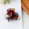 6 Pcs Small Tortoise Shell Hair Claw Clips French Hair