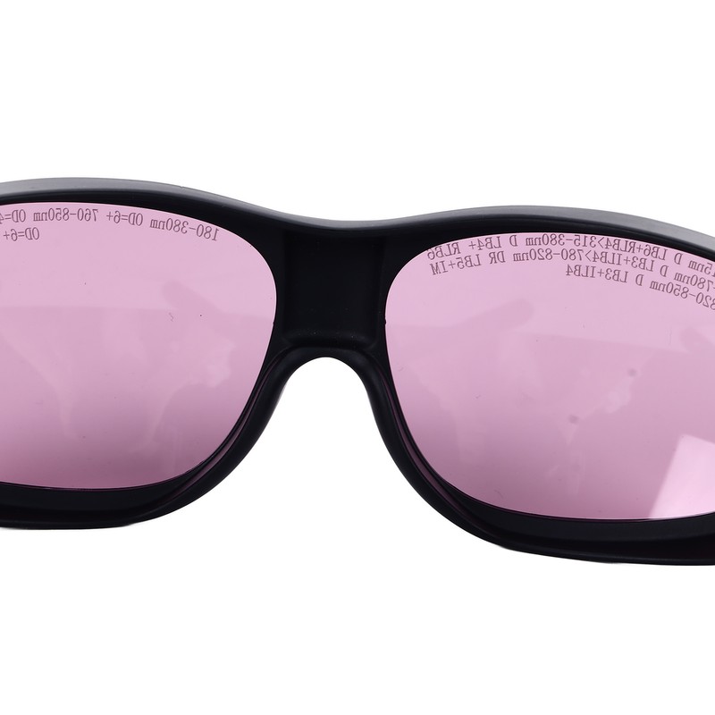 Cosmetology Safety Glasses Professional 808nm OD5 UV Blue Green Light